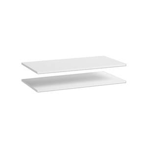 pack de 2 estante interior armario (kit).