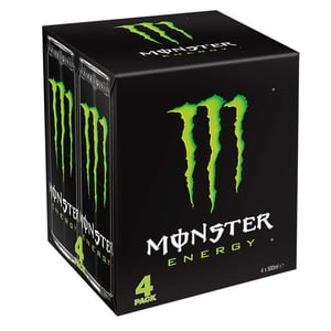 bebida monster green pack-4 *500ml