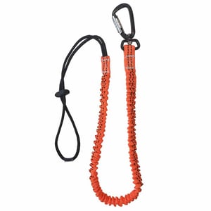 tool-holder, cinta elástica con mosquetón para herramientas