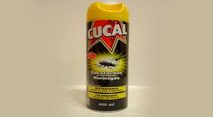 insecticida cucarachas y hormigas cucal 400 ml