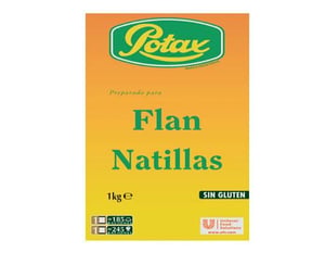 preparado flan/natillas potax 1kg
