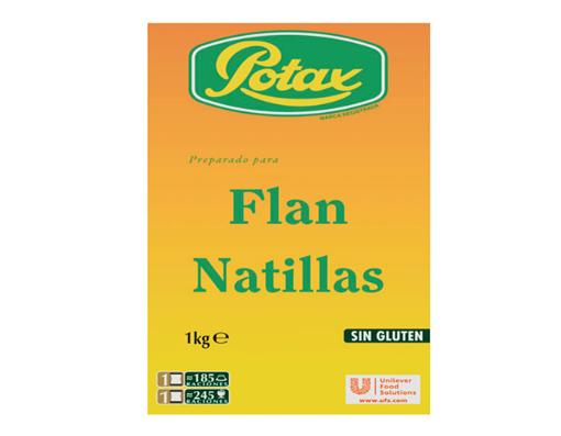 preparado para flan o natillas potax 1 kg