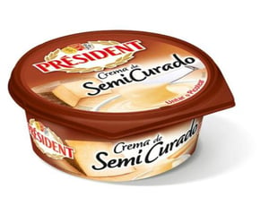 crema queso semi president 125gr