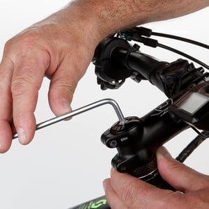 juego 9 llaves torx inviolables, soporte de plastico alyco orange