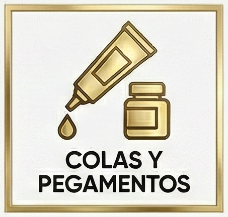 colas y pegamentos