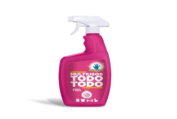 limpiador multiusos ambientador fresa&nata mano de santo pist. 750 ml