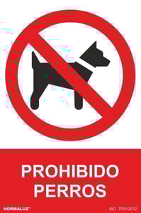 alum prohibido perros 210x300mm