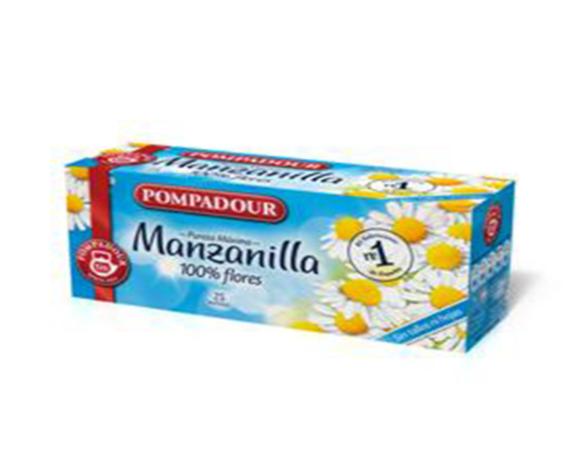 manzanilla pompadur 25 sobres