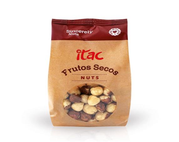 avellana repelada tostada itac 200 grs.