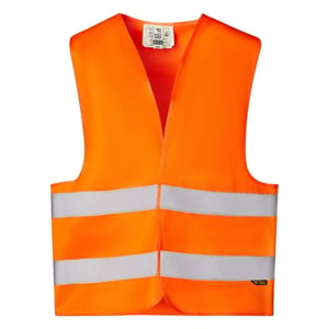 chaleco reflectante naranja