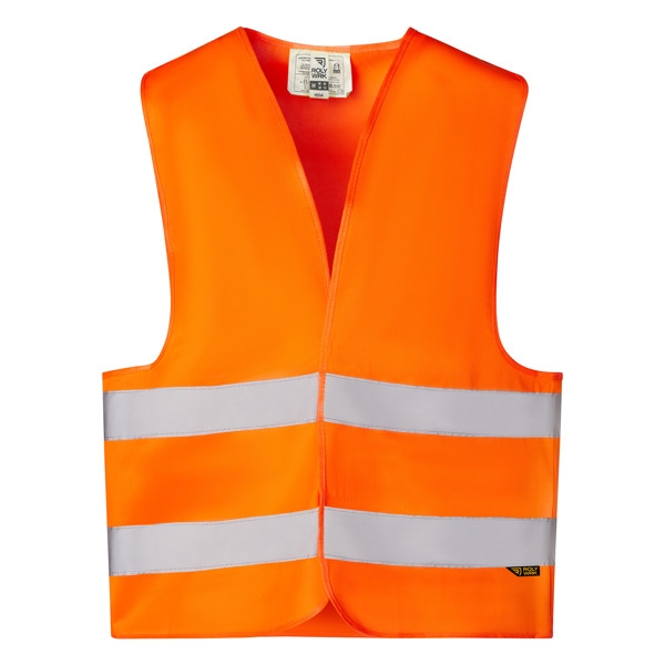 chaleco reflectante naranja talla  m-l