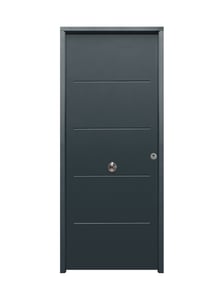 puerta entrada vivienda stock - saga-100 1105 0900x2100 ral7016 3p/2c izda*