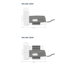 motorline - rolling 360 sp - motor persiana enrollable motorline rolling 360