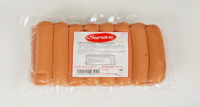 salchichas frankfurt surave 1kg