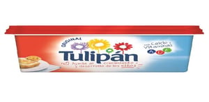 margarina sin sal tulipan 400 gr