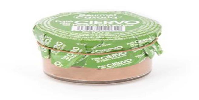 pate ciervo al p.x. cazorla tarro 100gr.