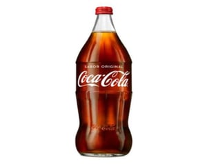 coca cola botella cristal 1l