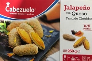 jalapeño c/queso cheddar cabezuelo 250gr