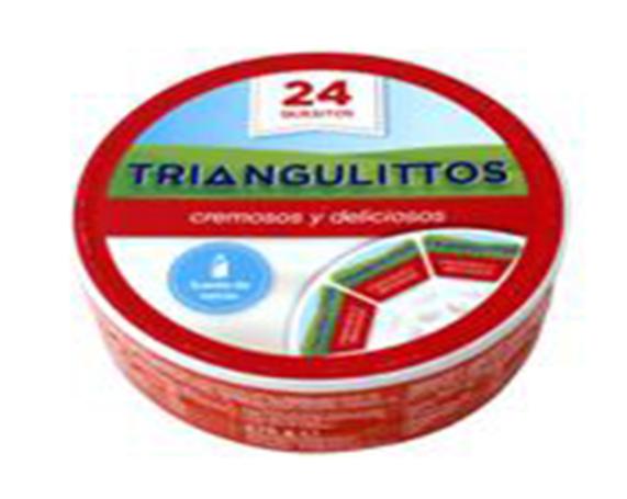queso porciones triangulitos 24 und 375gr