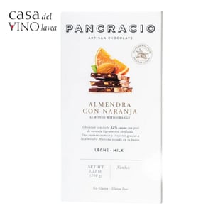 tableta almendras con naranja