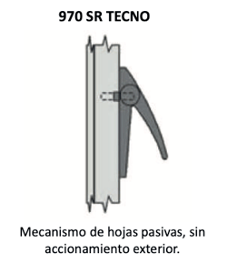 970 sra sp antipanico hoja secundaria tecno gris