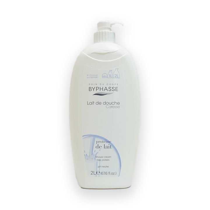 gel ducha byphasse leche 2 l.