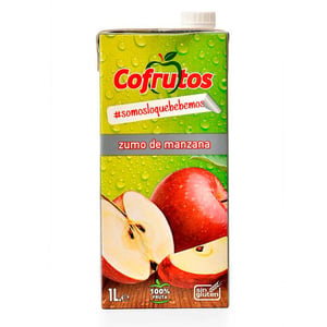 zumo manzana cofrutos 1l