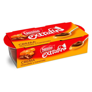 crema choc.y caramelo nestle 2x70grs