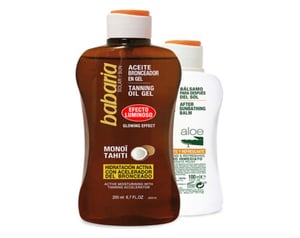 aceite luminoso coco f-0 babaria 200 ml.