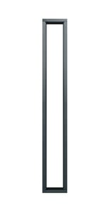 fijo lateral libre con cristal lacado 7016 350 x 2100 mm.