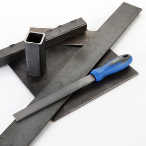 lima plana 300 mm m/bimaterial