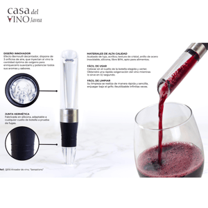 aireador de vino sensations