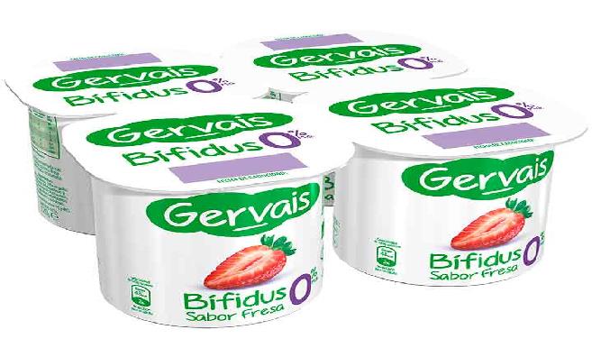 yogur bifid.sabor 0% gervais pack-4x120gr.