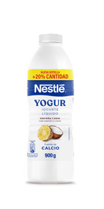 yogur liq.piña&coco nestle 900 grs