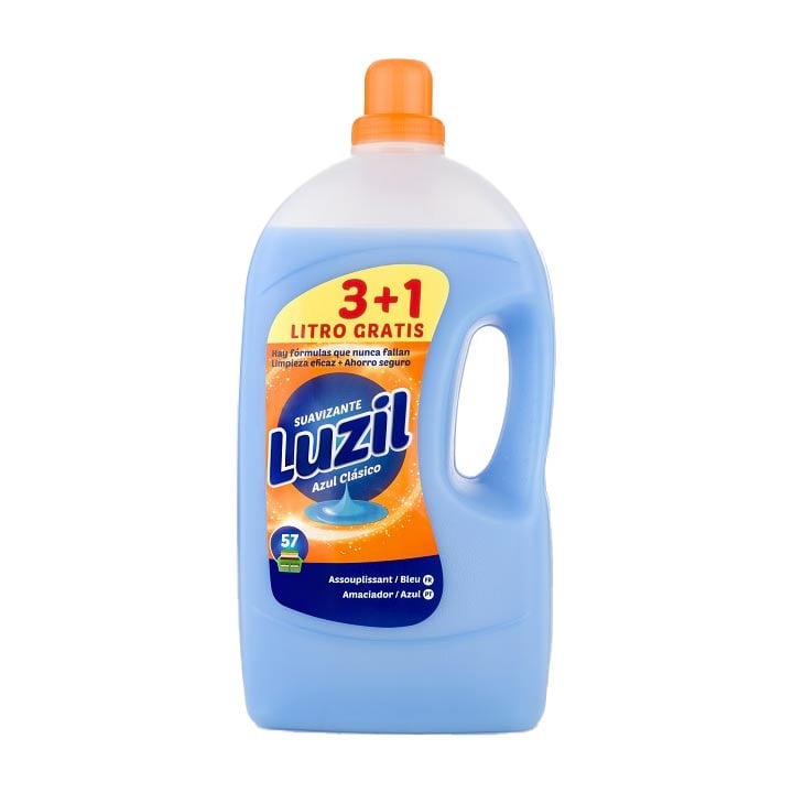 suavizante luzil 3l.+1l. gratis (43+14 lav.)