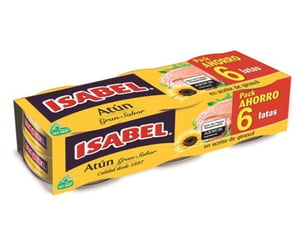 atun a.vegetal isabel pack-6ud.x52grs.