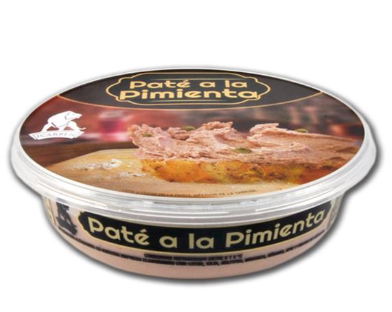 pate a la pimienta icarben 250 grs.