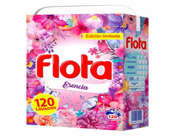 detergente polvo flota esencia 120 lavados
