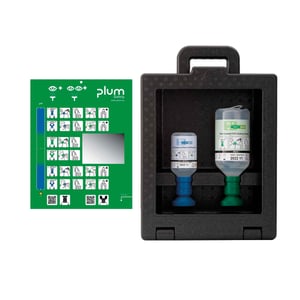 combi box, armario pared con solución salina y ph neutro