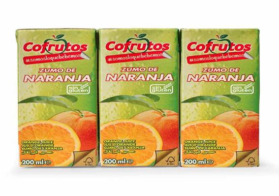 zumo naranja cofrutos brik 3x200ml