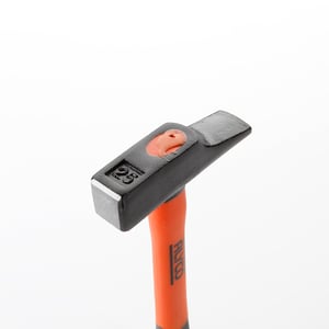 martillo de peña 25 mm mango fibra vidrio alyco orange
