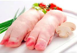 manitas de cerdo frescas