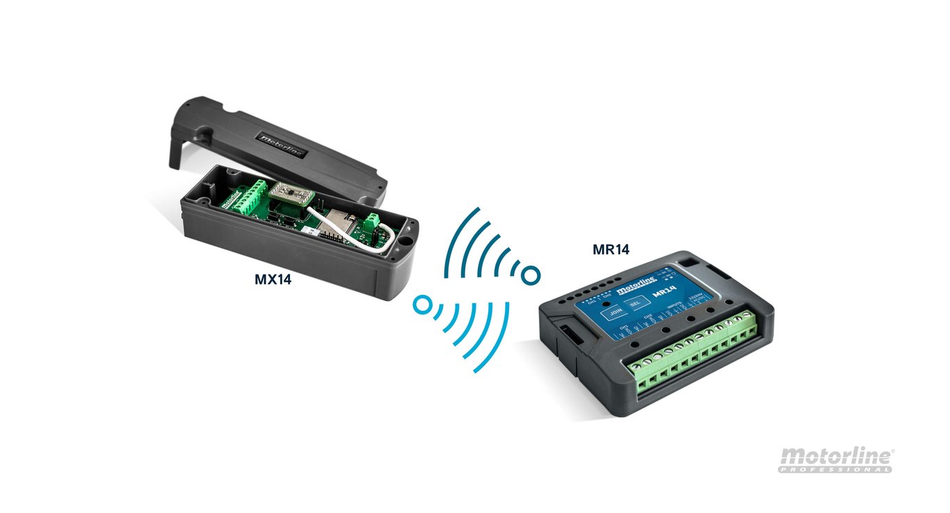 Motorline - Dispositivo Seguridad Transmisor Inhalambrico Mx14