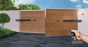 motorline - kit 1 brazo jag 600 - 230v - kit 1 motor abatible jag 600 230v