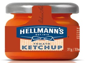 hellmann´s mini tarro ketchup 80ux33ml