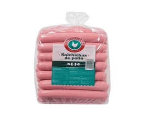 salchicha 4 plumas 2 kg. bolsa