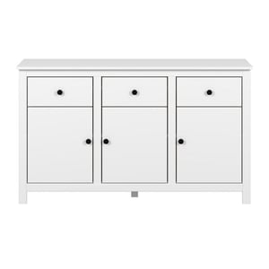 aparador madera 3 puertas + 3 cajones. (kit)
