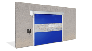 motorline - puerta rápida autorreparable motorline fix-2 - 3000 x 3500