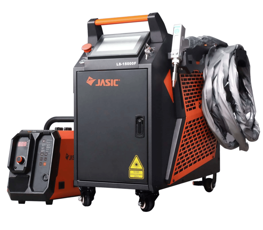 máquina de soldadura láser manual jasic 1500w (3 en 1) – precisión y versatilidad