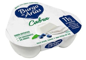 queso fresco cabra burgo arias p-3x70 grs.